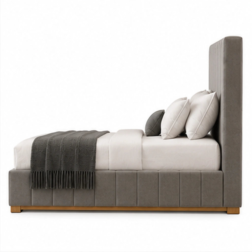 Compact sofabed with storage and queen bed set