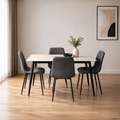 Vito 5PC Dining Set with Theo Chairs
