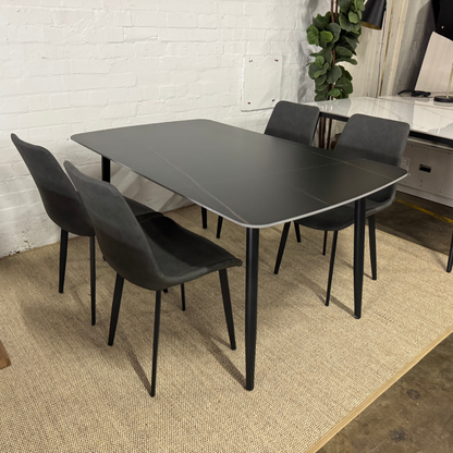 Dineux Dining Set - Table & 4 Chairs