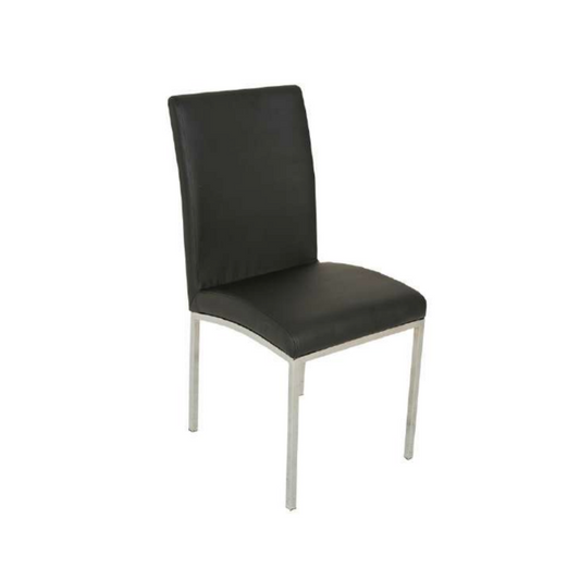 Bari Black  PU Chair