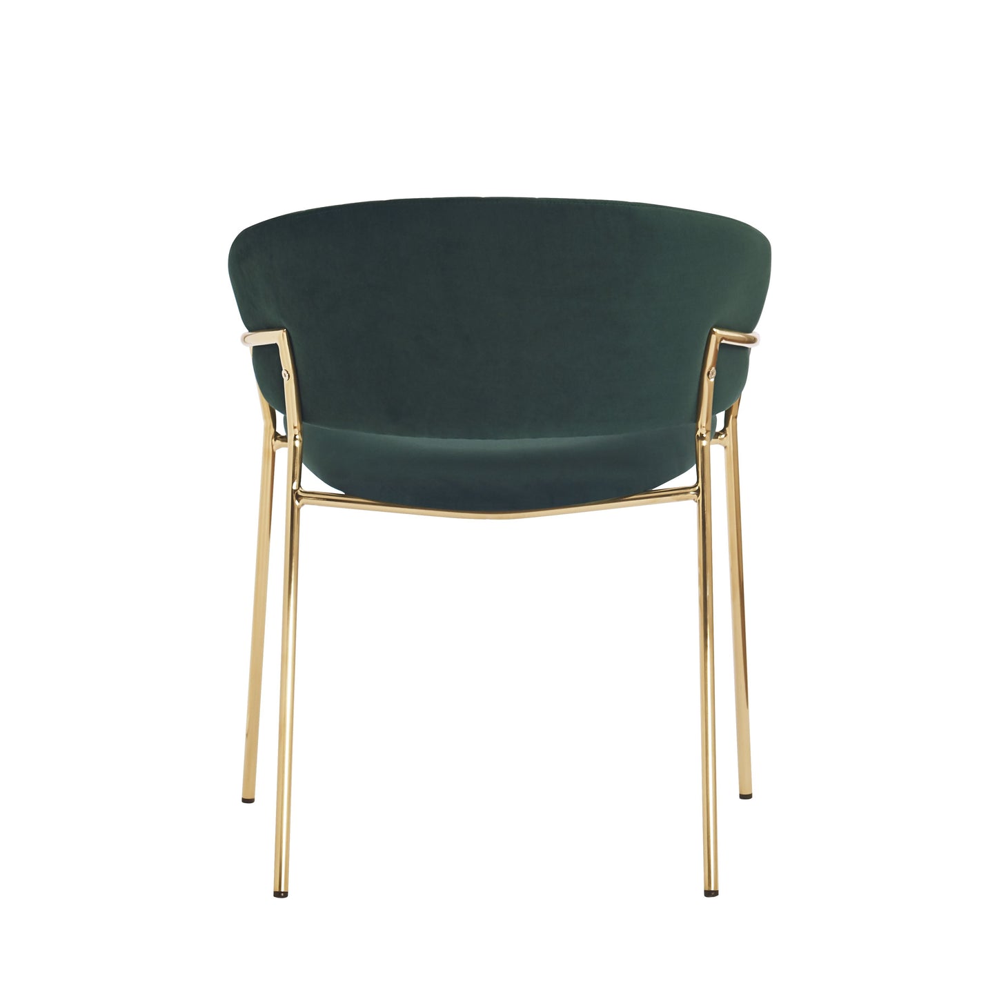 Lex Green Velvet Chairs with Gold Legs – Sydney Home Furnishings